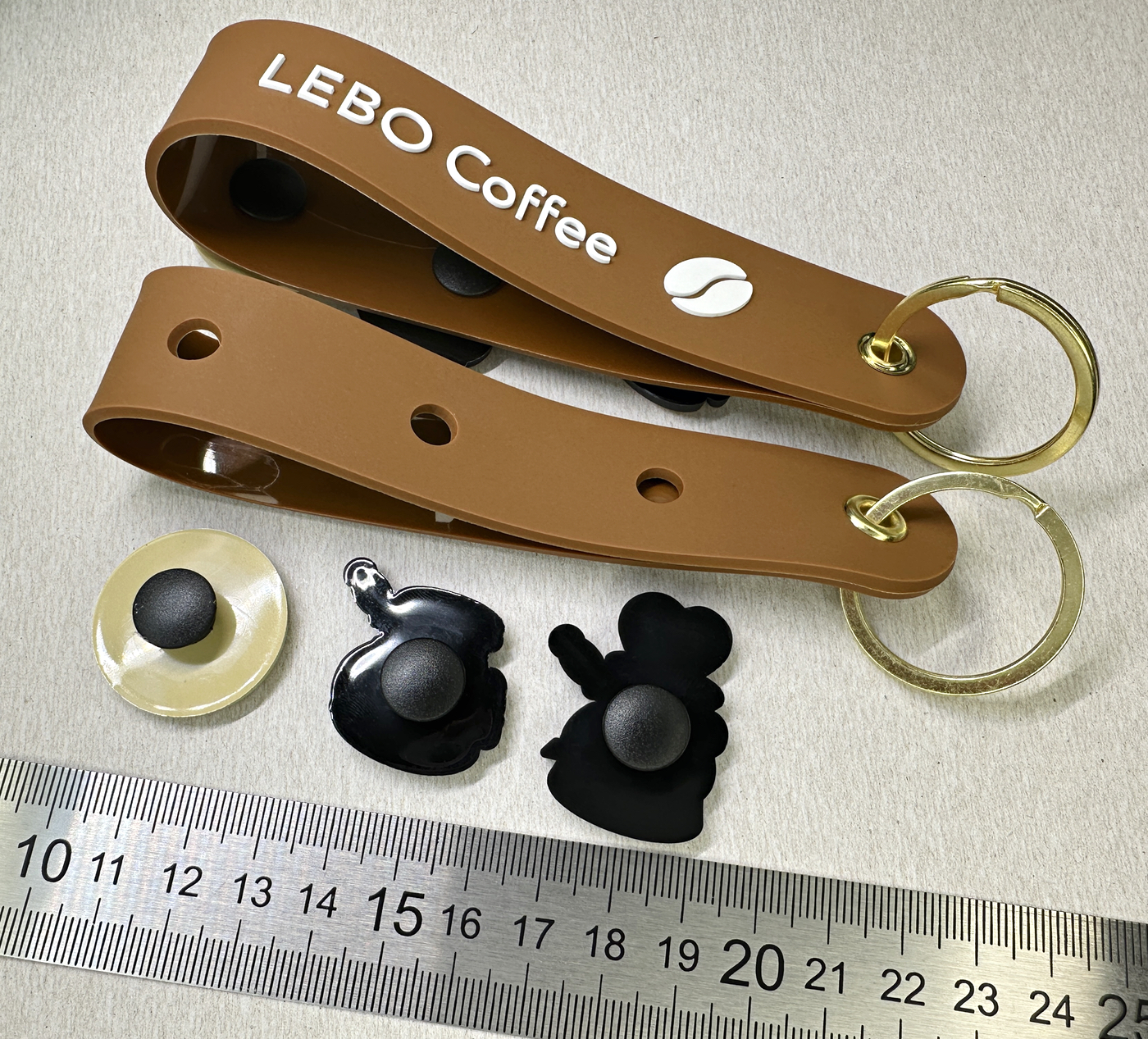 Брелок с джибитсами "LEBO COFFEE" — фото 5