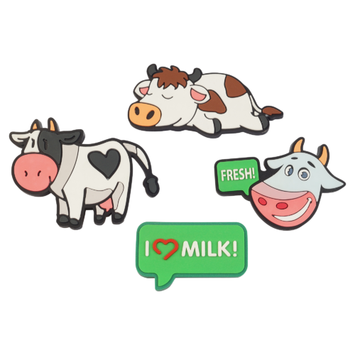 Набор объемных значков FRESH MILK — фото 2