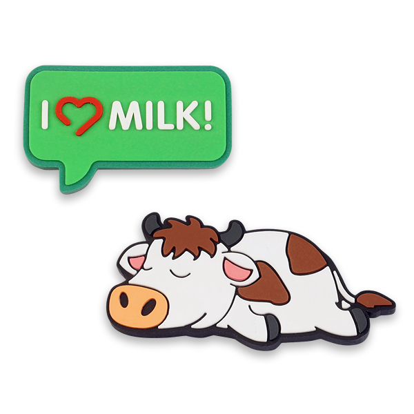 Набор объемных значков FRESH MILK — фото 7