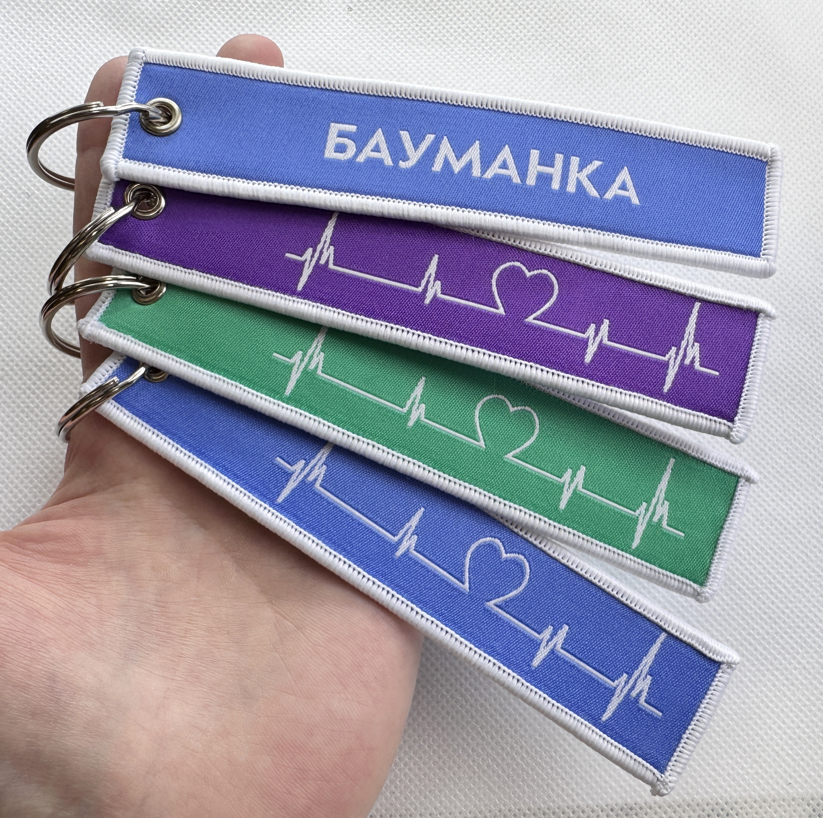 Набор тканевых брелков для МГТУ им. Н.Э. Баумана — фото 3