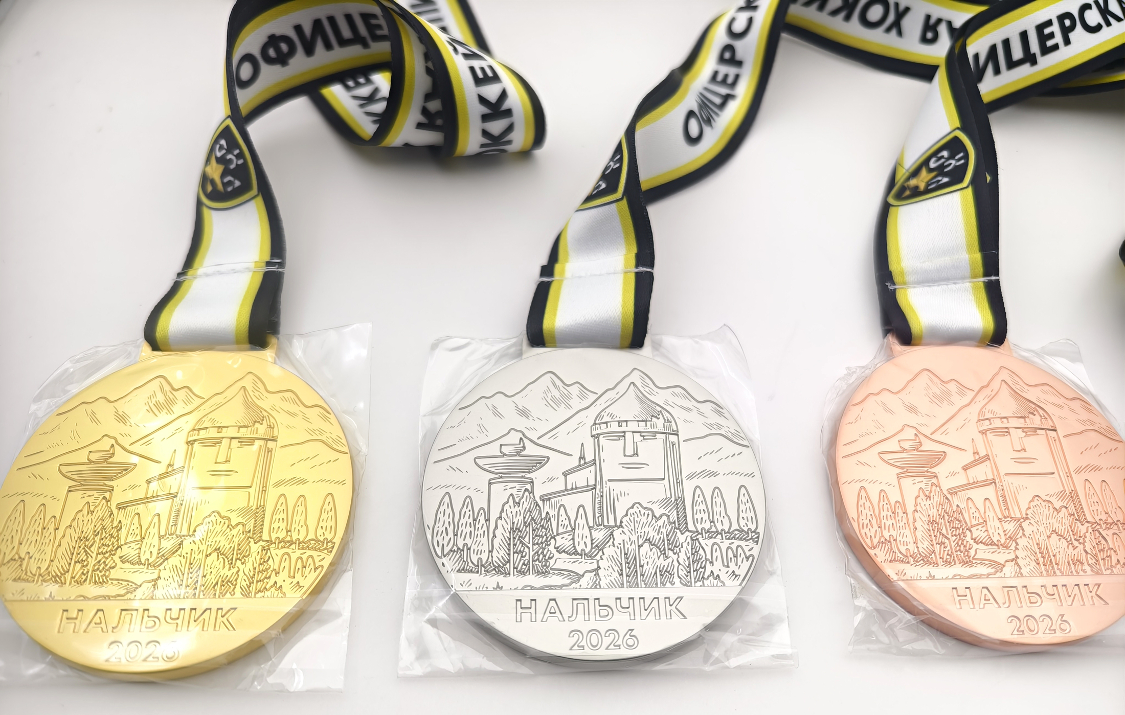 Медали для регионального этапа чемпионата "ОХЛ 2026" версия "Нальчик" — фото 8