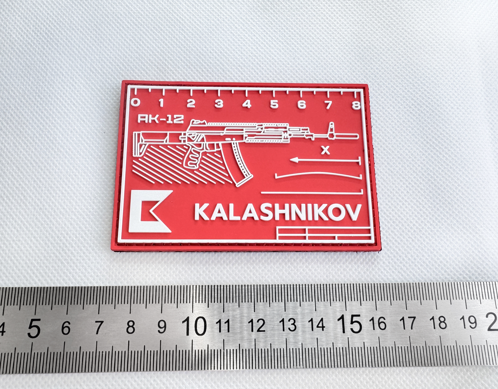 тактические патчи на липучке "Калашников" — фото 2