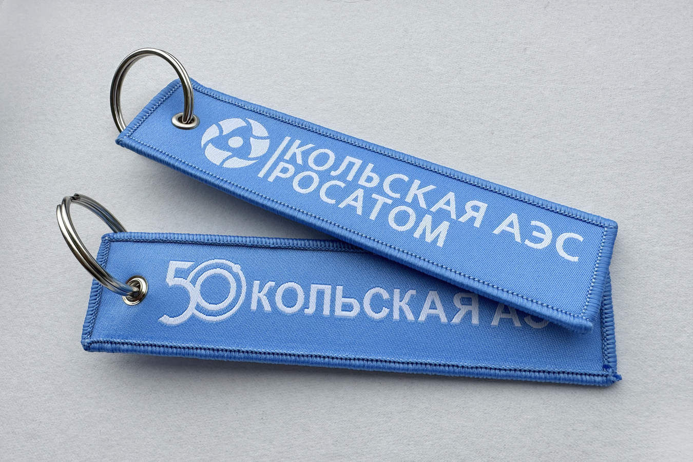Тканевая ремувка с логотипом "Кольская АЭС" для "РОСАТОМ" — фото 2