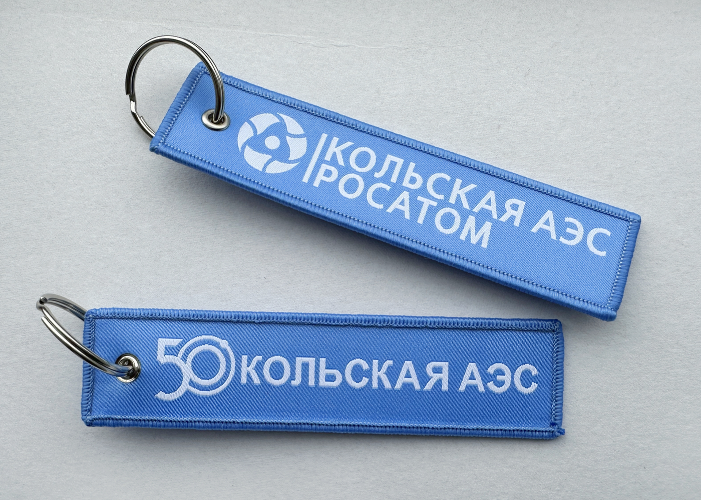 Тканевая ремувка с логотипом "Кольская АЭС" для "РОСАТОМ" — фото 3