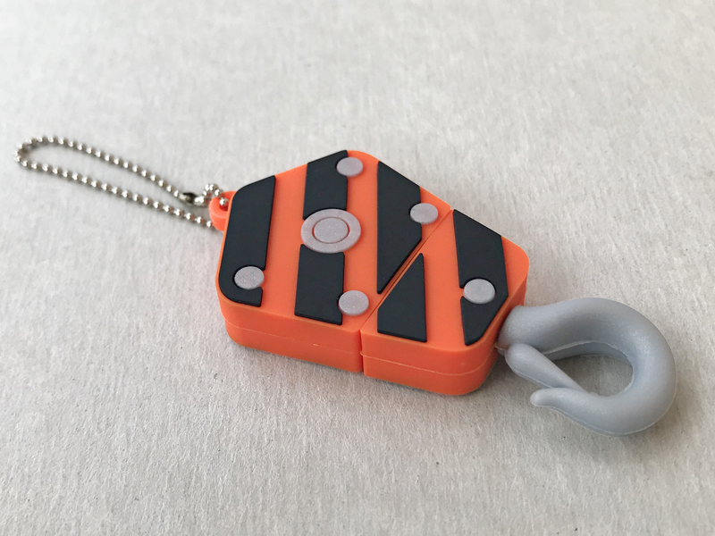 USB флеш-накопитель из ПВХ "КРЮК" — фото 2
