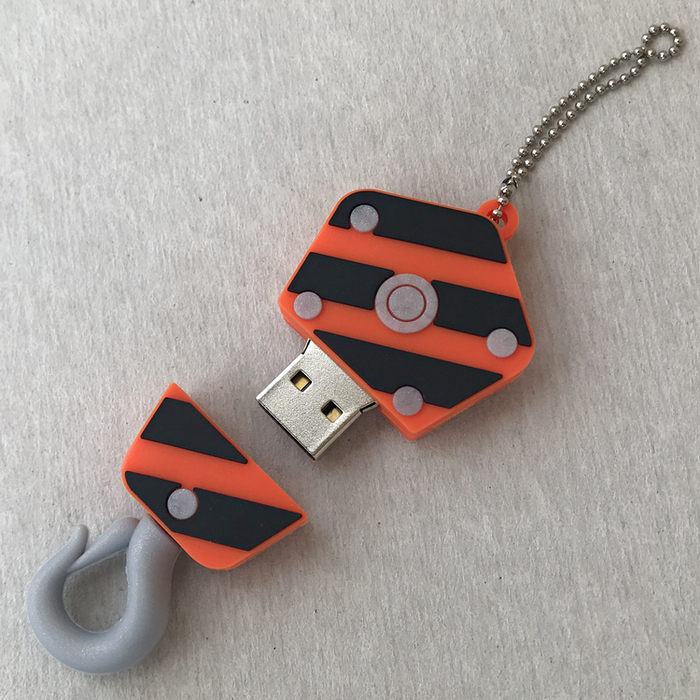 USB флеш-накопитель из ПВХ "КРЮК" — фото 5