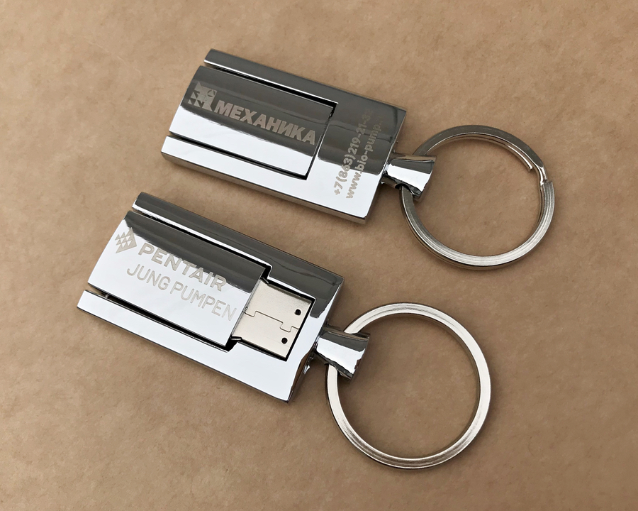 USB флешка из металла "Модель М10" — фото 2