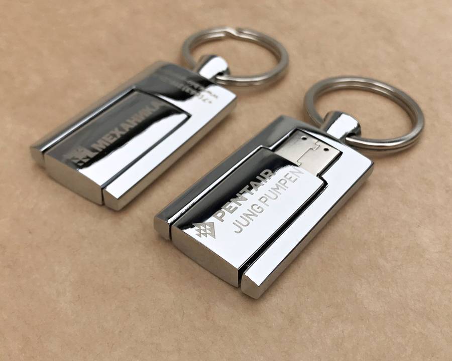 USB флешка из металла "Модель М10" — фото 4